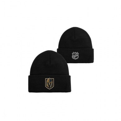 NHL, zimná, čiapka, LAS, VEGAS, GOLDEN, KNIGHTS, cuff, knit, junior